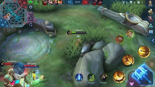 TOP GLOBAL CHOU PLAY MOBILE LEGENDS ON PC AND THIS HAPPENED... смотреть онлайн