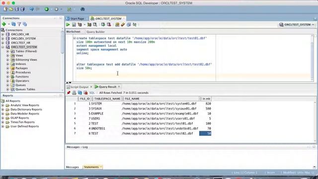 Tablespace Management смотреть онлайн