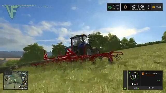 Hay Day! | Oakfield Farm, Episode 8: Let's Play Farming Simulator 17 смотреть онлайн