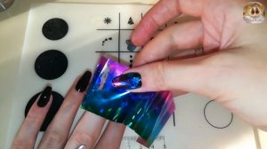 Фольга на гель-лак. Самый простой способ отпечатать фольгу