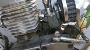 Установил Совецкий карбюратор на китайский веломотор ф50 результат супер