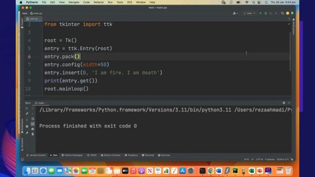 Python GUI [Soft & Sweet] - part 3 (Entry component) смотреть онлайн