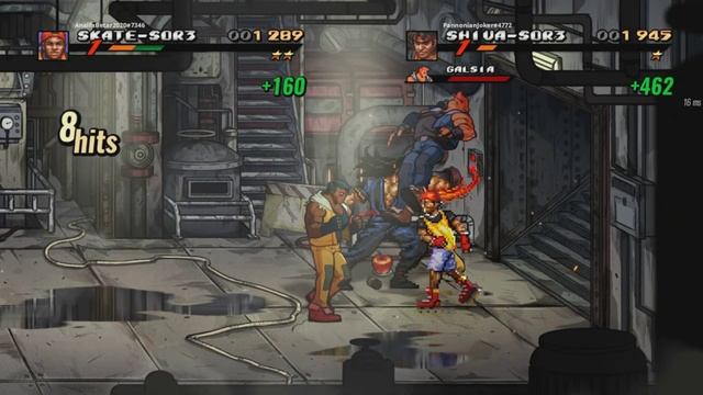 Streets of Rage 4 Story SOR3 Shiva and SOR3 Skate gameplay Stage 3. Cargo Ship (Google Stadia) смотреть онлайн