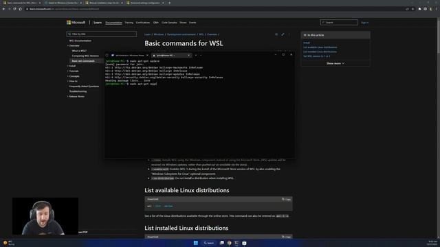 Installing WSL and Docker in Windows 11 смотреть онлайн