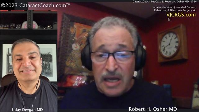 CataractCoach™1714: PodCast 1: Robert H. Osher MD смотреть онлайн
