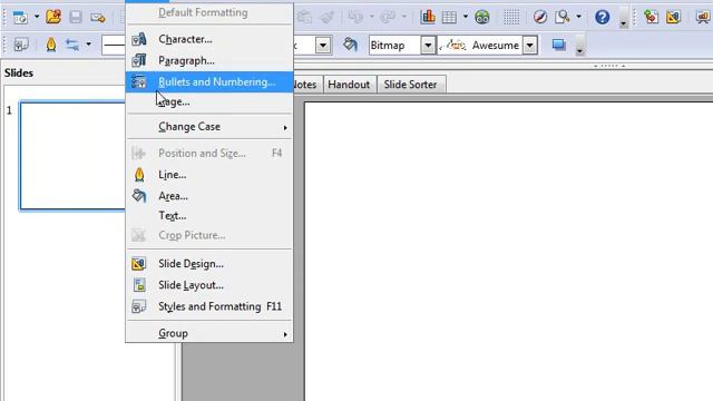 How to add custom image as background for OpenOffice Impress смотреть онлайн