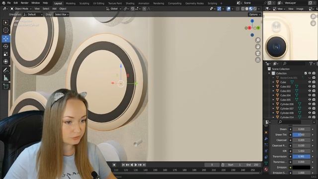 Моделирование IPhone 14 PRO в Blender (tutorial). Часть 2 смотреть онлайн