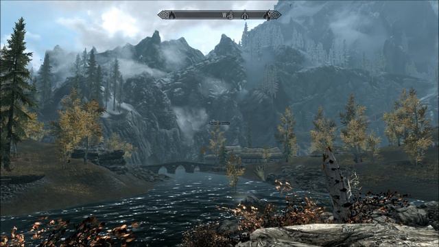 Skyrim - 50 Seconds of Beauty & Soothing Music [HD] смотреть онлайн