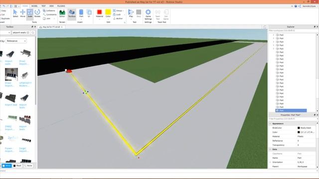 HOW TO MAKE AN AIRPORT (ROBLOX) смотреть онлайн