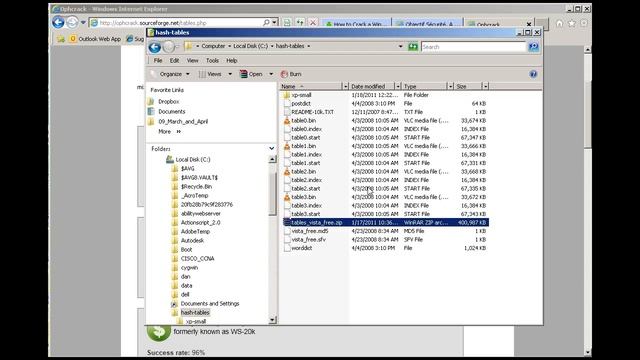 How to use Ophcrack and Rainbow Tables to crack a password hash смотреть онлайн