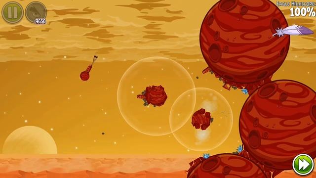 Angry Birds Space HD Red Planet (Space Eagle) 100% смотреть онлайн