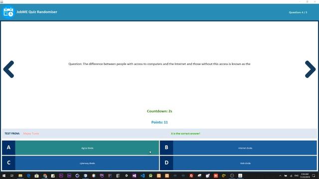 How To Make Quiz Application | JobME Easy JAVA Based Quiz Application смотреть онлайн