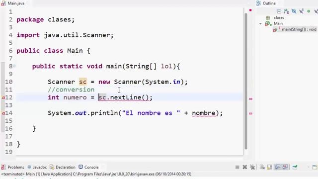Tutorial Java # 8 Leer Datos Desde La Consola смотреть онлайн