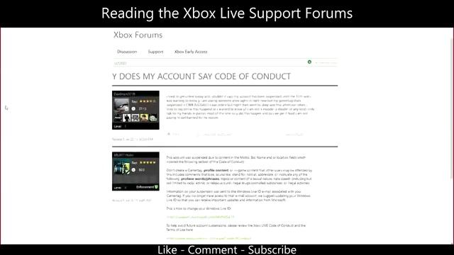 Reading the Xbox Live Support Forums Act 3 смотреть онлайн