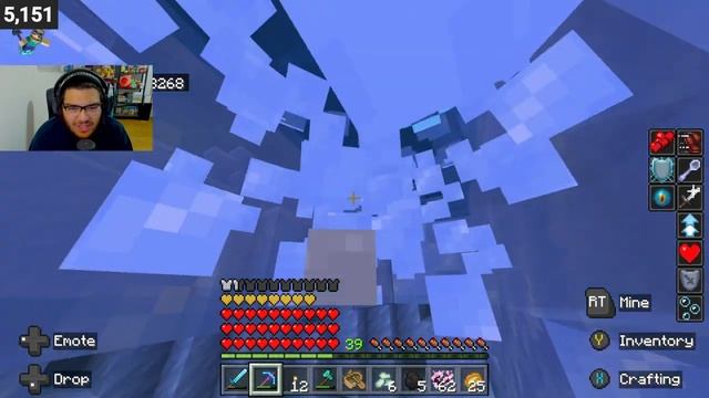 ANYONE Joins Minecraft HARD Survival World! смотреть онлайн