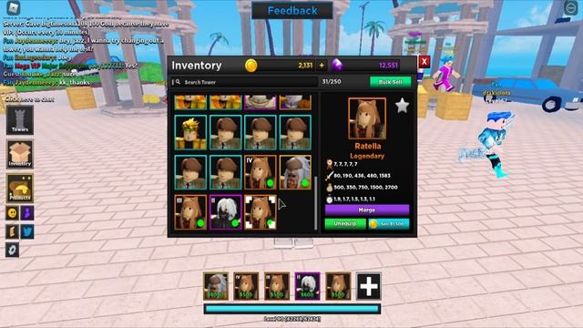 I Spent 130k Gold To Get A 0.1% Unit... (AND GOT IT!) Ultimate Tower Defense смотреть онлайн