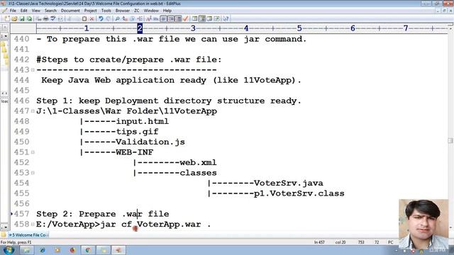 50 How to Prepare/Create .War file for java web application | Adv Java Servlet Programming Tutorial смотреть онлайн