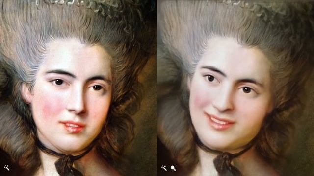 6.Ожившие Портреты Красавиц. Искусственный Интеллект. Нейросети в действии! смотреть онлайн