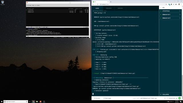 Running Tilt.dev on Windows with Docker Desktop and Windows Linux Subsystem (WSL) смотреть онлайн