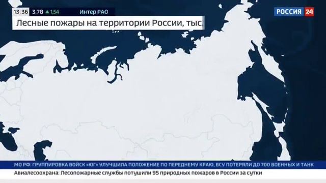 Россия 24, Москва, 11 июля 2024
Природные пожары в регионах РФ смотреть онлайн