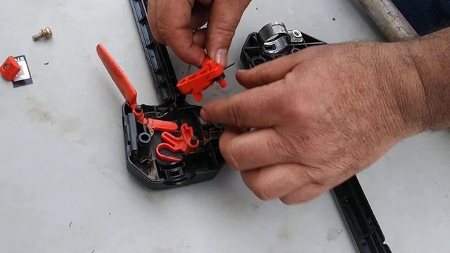 RDMJ2.V.617.ANATOMIA DE SISTEMA DE ACELERACION Y SWITCH DE DESBROZADORA ECHO SRM 210. смотреть онлайн