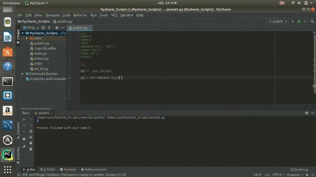 Python - Vídeo Aula 3 - Manipulação de strings смотреть онлайн