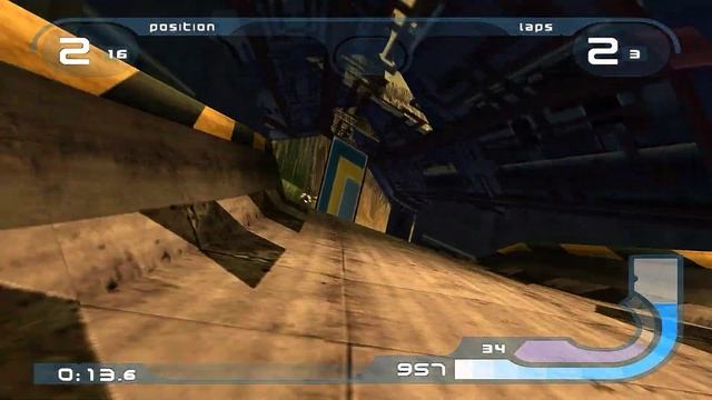 Wipeout Fusion PS2 PCSX2 no interlacing patch 8X resolution смотреть онлайн
