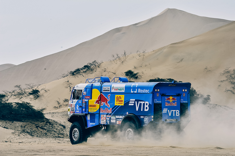 «КАМАЗ-мастер» на ралли «Дакар 2018». 8 января – Схватка в пустыне Наска смотреть онлайн