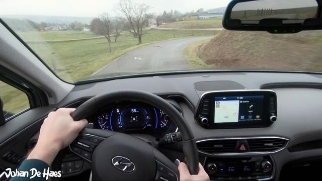 Hyundai Santa Fe 2.2CRDI 200 Hp POV Test Drive