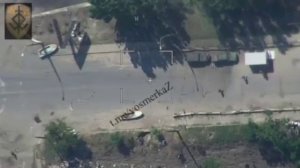 Сбросы по боевикам ВСУ в Херсоне/Drops at the ukrainian militants in Kherson