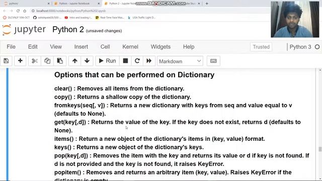 Basics of Python: Dictionary and set (Part 2) смотреть онлайн