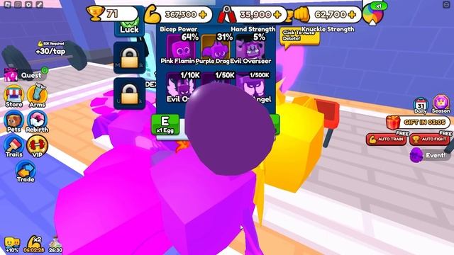 Roblox Arm Wrestle Simulator! смотреть онлайн