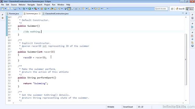 Java 8 - Beyond the Basics Tutorial | Classes And Constructors смотреть онлайн