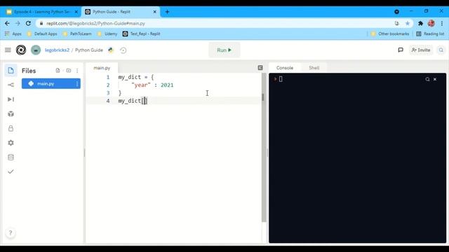 Episode 4: Python Tuples and Dictionaries || Learning Python Series in YouTube смотреть онлайн