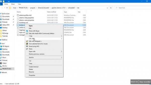 Apache artemis Master/Slave replicated colocated cluster | ActiveMQ installation | Artemis cluster