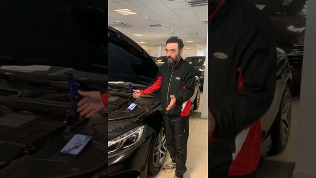 #ВАДИМПОМОГАЕТ #Mercedes Где находится номер двигателя на Mercedes-Benz S-class 4.7 AT (2014) смотреть онлайн