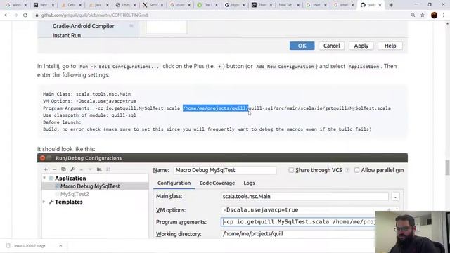 Scala Windows Environment Setup 3 - Debugging Quill Directly from IntelliJ смотреть онлайн