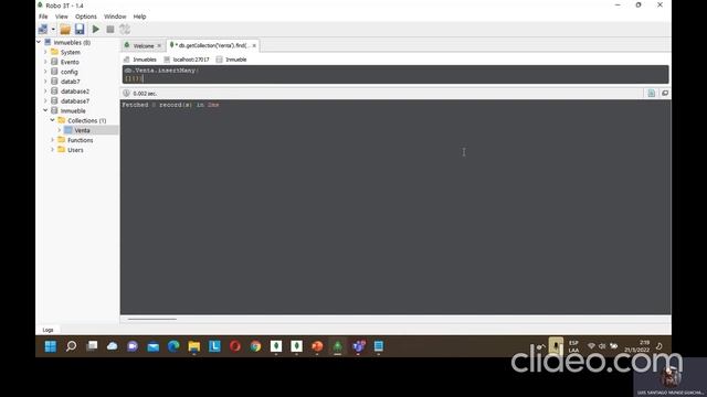 Grupo 7 Robo 3T Insert many смотреть онлайн