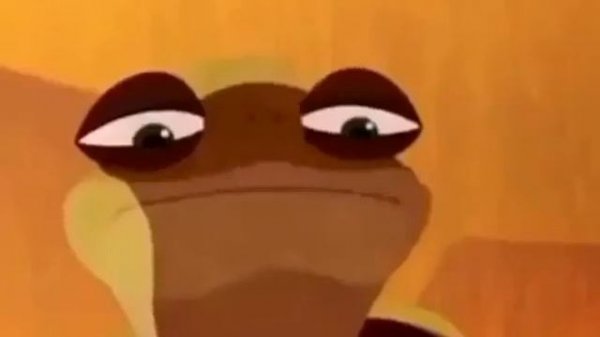 Oogway meets monkey meme