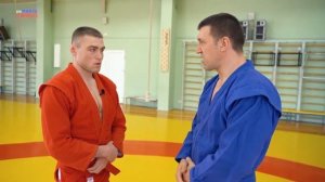 САМБО –  Бросок зацеп голенью изнутри от Никиты Клецкова