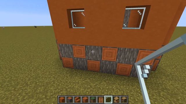 How To Build A Minecraft Village Library (1.14 Savanna)