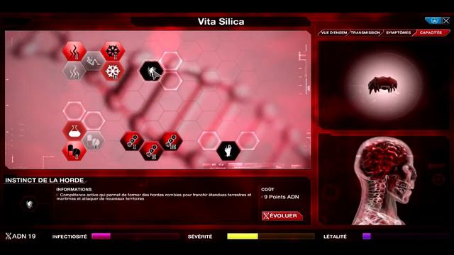Plague inc : Evolved (FR, QC) -- Stratégie Virus Necroa "Vita Silica" смотреть онлайн