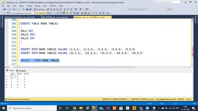 Schema Concepts SQL, T-SQL Online Live Classes Part-3 смотреть онлайн