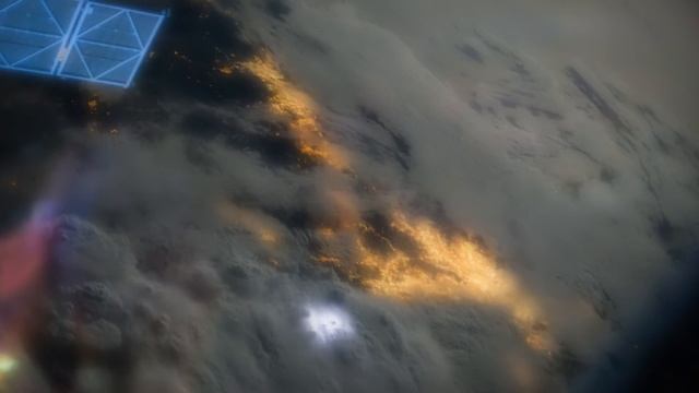 Подборка ночных городов с МКС [1080p]