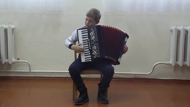 Григорик Захар. Аккордеон. Младшая возрастная группа. смотреть онлайн