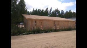 Каркасные технологии , Сарай 12*6 м