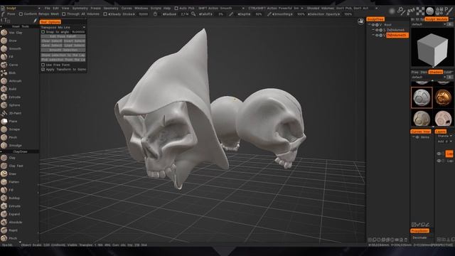 SCULPT TEST 3D COAT 2021 B39 || Stylized environment смотреть онлайн