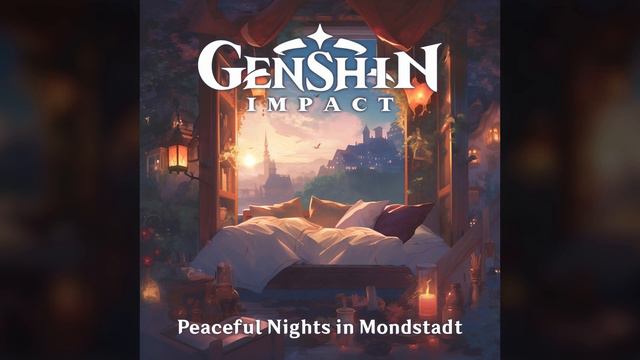 Genshin Impact - Peaceful Nights in Mondstadt | Genshin Impact Lofi ✨ 1 Hour Lofi Hip Hop смотреть онлайн