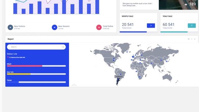 Responsive Bootstrap Admin Dashboard Template WebApp – Pearl смотреть онлайн