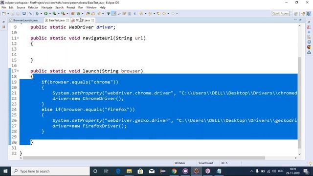 Selenium with Java & Real Time Project tutorial || Demo - 4 || by Mr. Ravi Kanth on 29-11-2019 смотреть онлайн